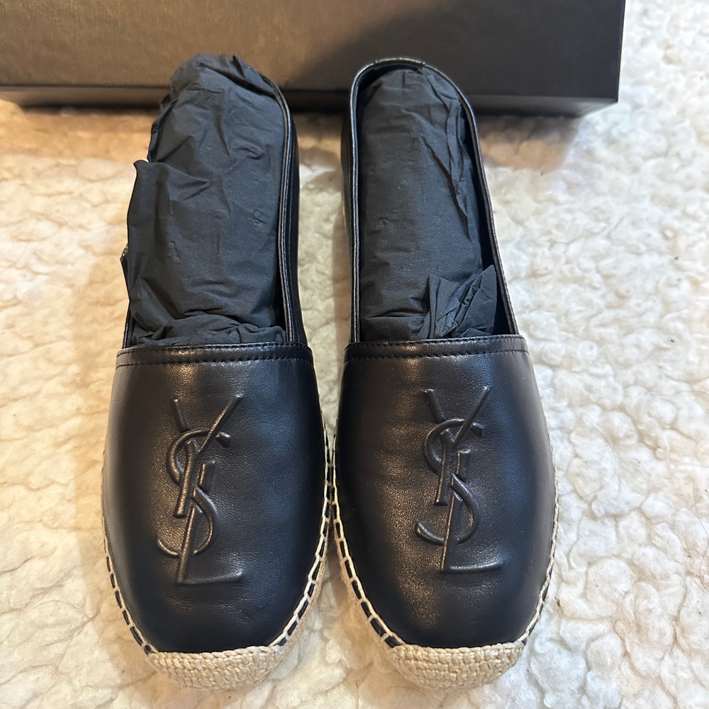 SAINT LAURENT ESPADRILLE FLATS